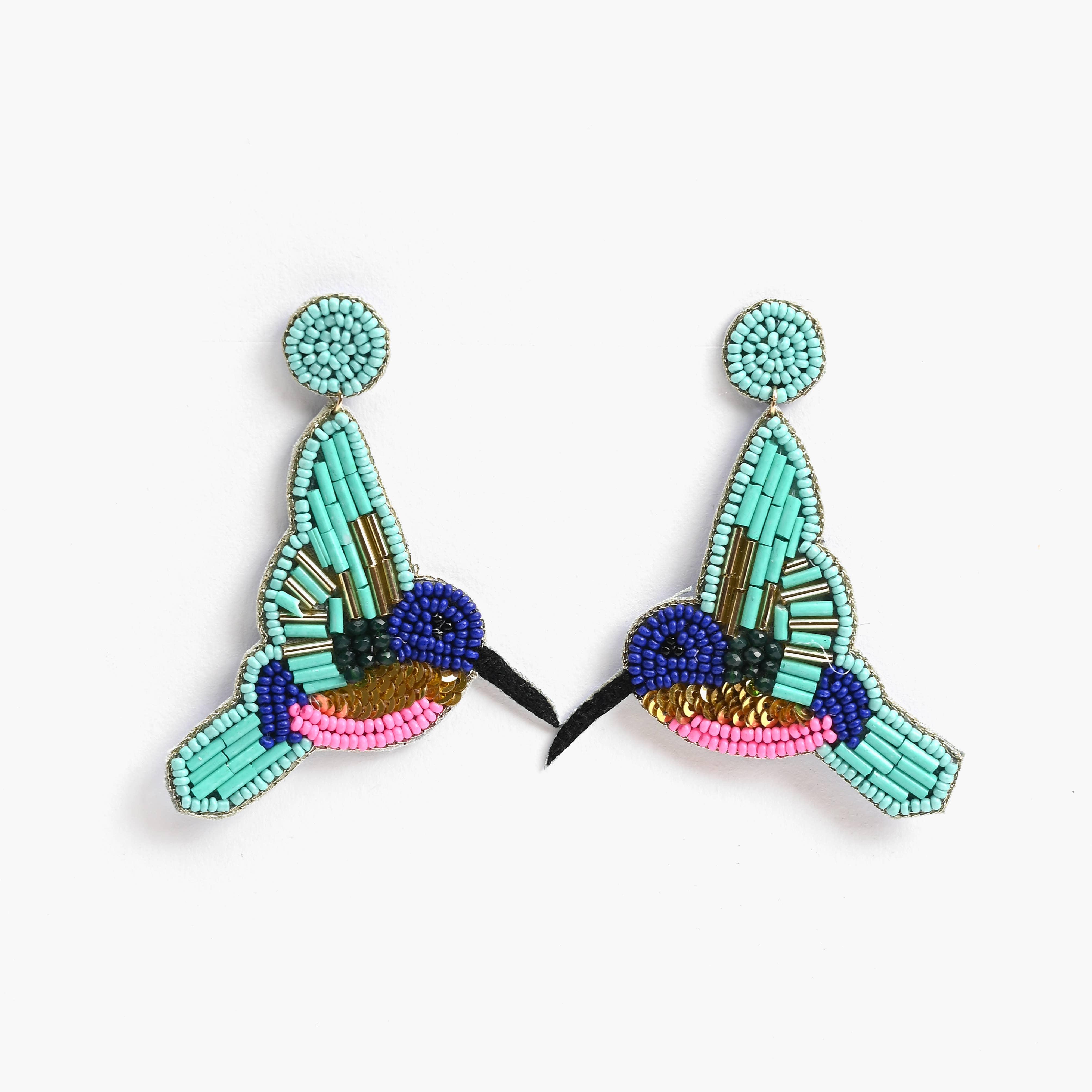 Birds in Paradise Earrings - Bexa Boutique