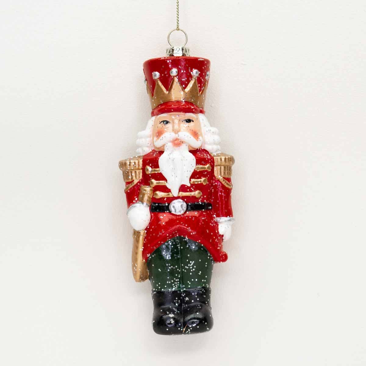Royal Nutcracker Ornament   Red/Black   2.5x5.75 - Pretty Crafty Lady Shop